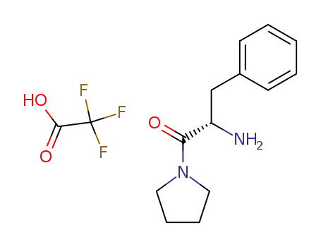 1-[(2S)-아미노-1-옥소-3-페닐프로필]피롤리딘 모노(트리플루오로아세테이트)