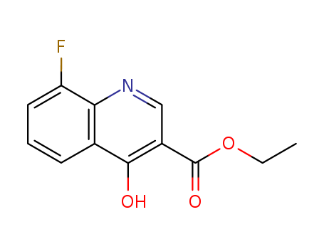 Ethyl 1,4-dihydro-8-fluoro-4-oxoquinoline-3- carboxylate