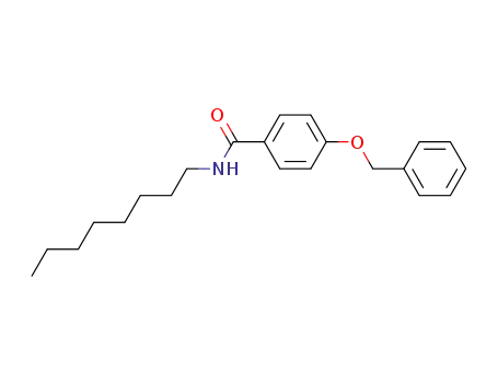 Molecular Structure of 847197-18-6 (Benzamide, N-octyl-4-(phenylmethoxy)-)