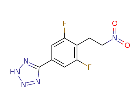 5-[3,5-difluoro-4-(2-nitro-ethyl)-phenyl]-2<i>H</i>-tetrazole