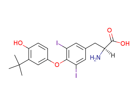 L-Tyrosine, O-[3-(1,1-dimethylethyl)-4-hydroxyphenyl]-3,5-diiodo-