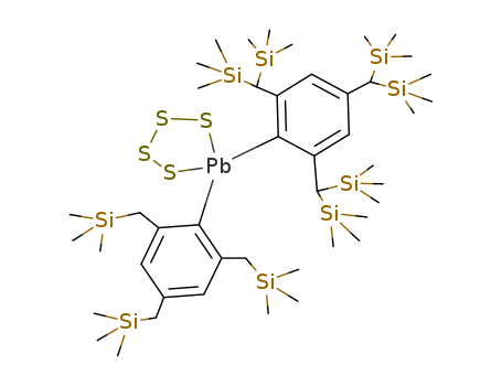 Silane, [[[5-[2,4,6-tris[(trimethylsilyl)methyl]phenyl]tetrathiaplumbolan-5-yl]-2,1,3, 5-benzenetetrayl]trimethylidyne]hexakis[trimethyl-