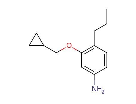 3-Cyclopropylmethoxy-4-propyl-phenylamine