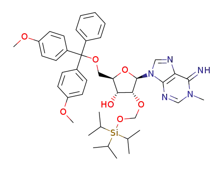 5'-O-(4,4'-dimethoxytrityl)-1-methyl-2'-O-{[(triisopropylsilyl)oxy]methyl}adenosine