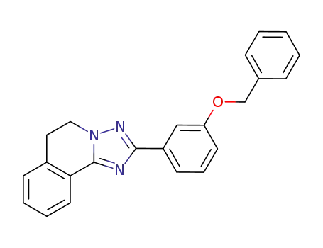 2-(3-benzyloxy-phenyl)-5,6-dihydro-[1,2,4]triazolo[5,1-<i>a</i>]isoquinoline