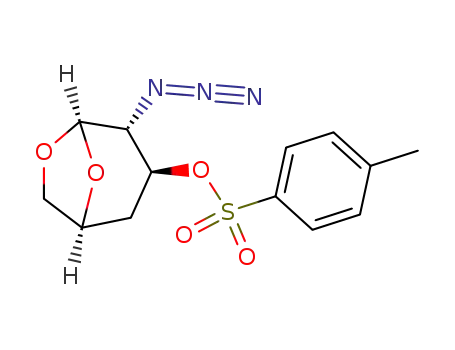 1,6-anhydro-2-azido-2,4-dideoxy-3-O-tosyl-β-D-xylo-hexopyranose