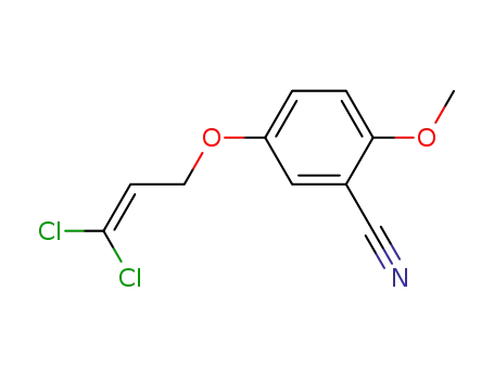 5-(3,3-dichloro-allyloxy)-2-methoxybenzonitrile