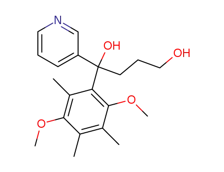 1-(2,5-Dimethoxy-3,4,6-trimethyl-phenyl)-1-pyridin-3-yl-butane-1,4-diol