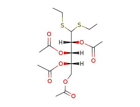L-Arabinose, diethyl dithioacetal, tetraacetate (9CI) cas  5115-88-8