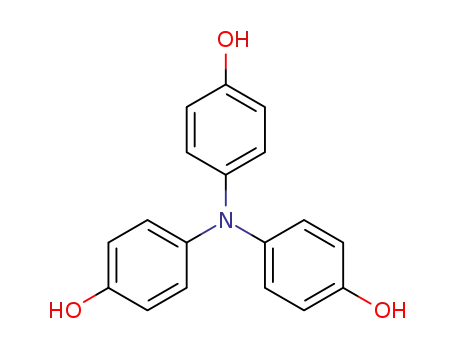 Molecular Structure of 25926-14-1 (Phenol, 4,4',4''-nitrilotris-)