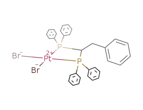 [PtBr<sub>2</sub>(Ph<sub>2</sub>PCH(CH<sub>2</sub>Ph)PPh<sub>2</sub>)]