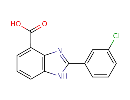 2-(3-Chloro-phenyl)-1H-benzoimidazole-4-carboxylic acid