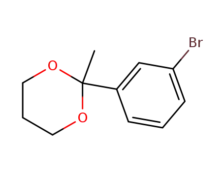 1,3-Dioxane, 2-(3-bromophenyl)-2-methyl-