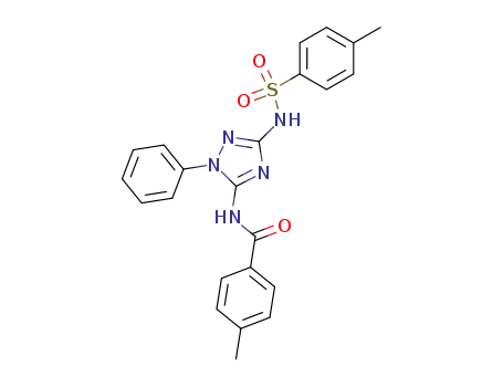 5-p-methylbenzoylamino-1-phenyl-3-p-toluenesulfonylamino-1,2,4-triazole