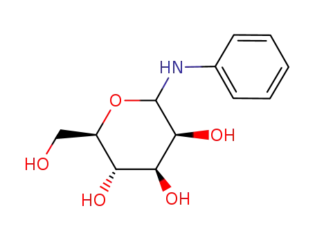 (2R,3S,4S,5S)-2-Hydroxymethyl-6-phenylamino-tetrahydro-pyran-3,4,5-triol