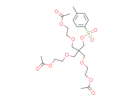 tri-O-(2-acetoxyethyl)-O-tosylpentaerythritol