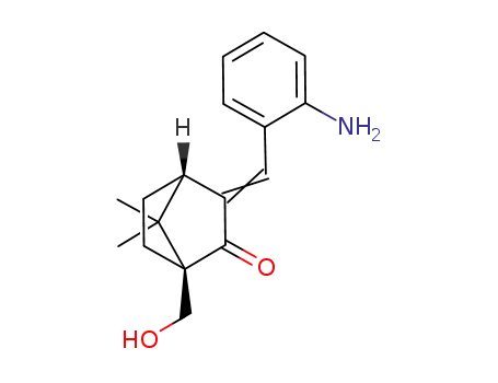 (1R,4S)-3-(2-aminophenyl)methylene-1-hydroxymethyl-7,7-dimethylbicyclo[2.2.1]heptan-2-one
