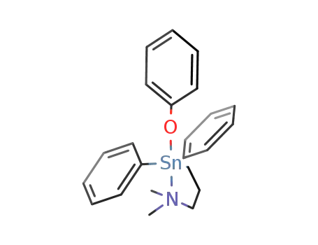 Molecular Structure of 153960-24-8 ((3-dimethylaminopropyl)phenoxydiphenylstannane)