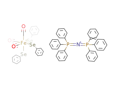 fac-N(PPh<sub>3</sub>)2[Fe(CO)3(SePh)3]