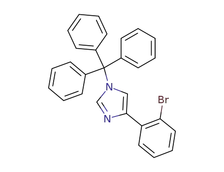 1H-Imidazole, 4-(2-bromophenyl)-1-(triphenylmethyl)-