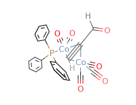 (HCCCHO)Co<sub>2</sub>(CO)5(PPh<sub>3</sub>)