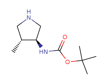 (3S,4R)-(4-Methyl-pyrrolidin-3-yl)-carbamic acid tert-butyl ester