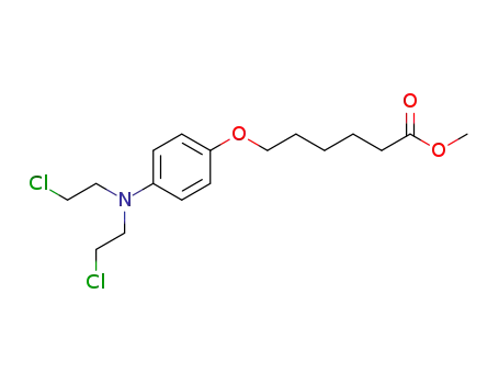 6-{4-[Bis-(2-chloro-ethyl)-amino]-phenoxy}-hexanoic acid methyl ester