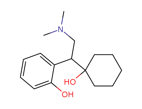 Molecular Structure of 130198-59-3 (2-[2-(dimethylamino)-1-(1-hydroxycyclohexyl)ethyl]phenol)