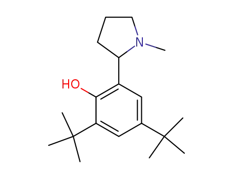 2,4-di-tert-butyl-6-(1-methyl-2-pyrrolidino)phenol