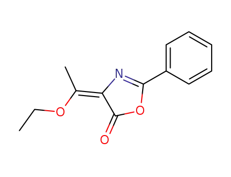 5(4H)-Oxazolone, 4-(1-ethoxyethylidene)-2-phenyl-, (4E)-