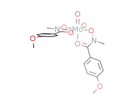 dioxobis(N-methyl-p-anisoylhydroxamato)molybdenum(VI)