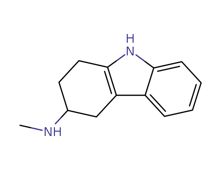 Molecular Structure of 22350-03-4 (3-methylamino-1,2,3,4-tetrahydrocarbazole)