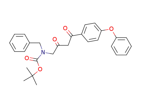 Carbamic acid, [2,4-dioxo-4-(4-phenoxyphenyl)butyl](phenylmethyl)-,
1,1-dimethylethyl ester