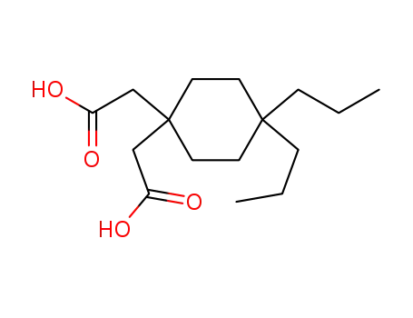 4,4 Dipropylcyclohexane 1,1-diacetic acid