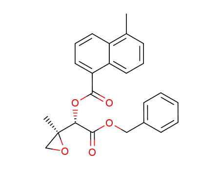5-Methyl-naphthalene-1-carboxylic acid (S)-benzyloxycarbonyl-((S)-2-methyl-oxiranyl)-methyl ester