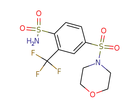 Benzenesulfonamide, 4-(4-morpholinylsulfonyl)-2-(trifluoromethyl)-