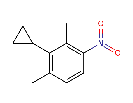 1-Cyclopropyl-2,6-dimethyl-3-nitrobenzol