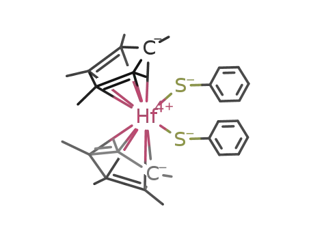 (η(5)-C5Me5)2Hf(SC6H5)2