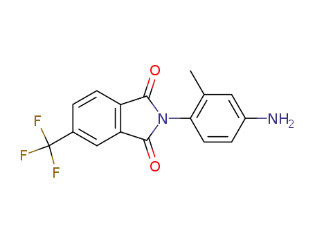 1H-Isoindole-1,3(2H)-dione,
2-(4-amino-2-methylphenyl)-5-(trifluoromethyl)-