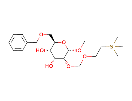 methyl 6-O-benzyl-2-O-{[2-(trimethylsilyl)ethoxy]methyl}-α-D-allopyranoside