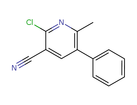 2-CHLORO-6-METHYL-5-PHENYLNICOTINONITRILE