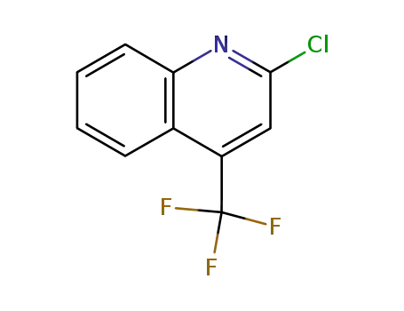 Molecular Structure of 2806-29-3 (2-CHLORO-4-(TRIFLUOROMETHYL)QUINOLINE)