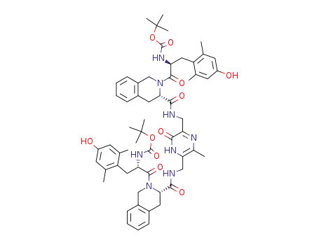 C<sub>59</sub>H<sub>72</sub>N<sub>8</sub>O<sub>11</sub>