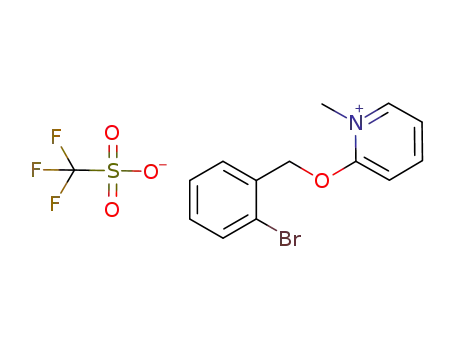 1-methyl 2-(2-bromophenylmethyloxy)pyridinium trifluoromethanesulfonate