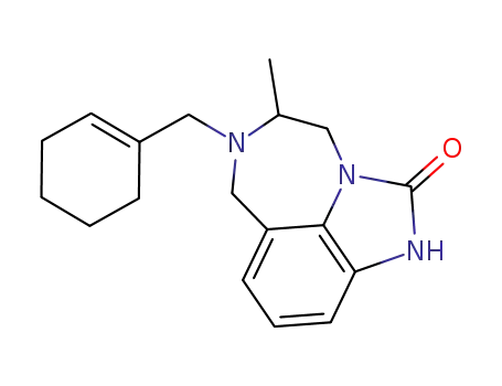 6-(cyclohex-1-en-1-ylmethyl)-5-methyl-4,5,6,7-tetrahydroimidazo[4,5,1-jk][1,4]benzodiazepin-2(1H)-one