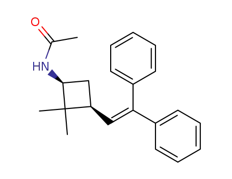 (1S,3S)-N-[3-(2,2-diphenylethenyl)-2,2-dimethylcyclobutyl]acetamide
