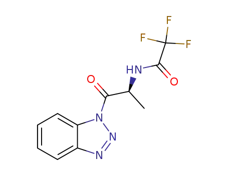 N-[(1S)-2-(1H-1,2,3-benzotriazol-1-yl)-1-methyl-2-oxoethyl]-2,2,2-trifluoroacetamide