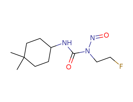 Urea, N- (4,4-dimethylcyclohexyl)-N-(2-fluoroethyl)-N-nitroso- cas  33024-39-4