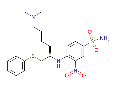 Benzenesulfonamide,
4-[[(1R)-5-(dimethylamino)-1-[(phenylthio)methyl]pentyl]amino]-3-nitro-