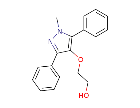 Ethanol, 2-[(1-methyl-3,5-diphenyl-1H-pyrazol-4-yl)oxy]-